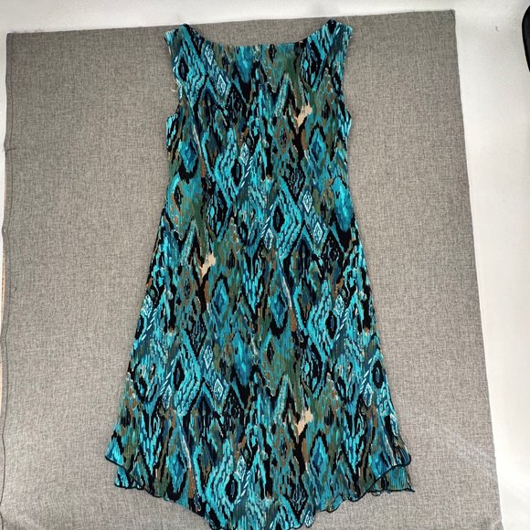 Connected Apparel Sleeveless Dress Evening Party Wear Layered 6 Pullover Stretch - Picture 12 of 13